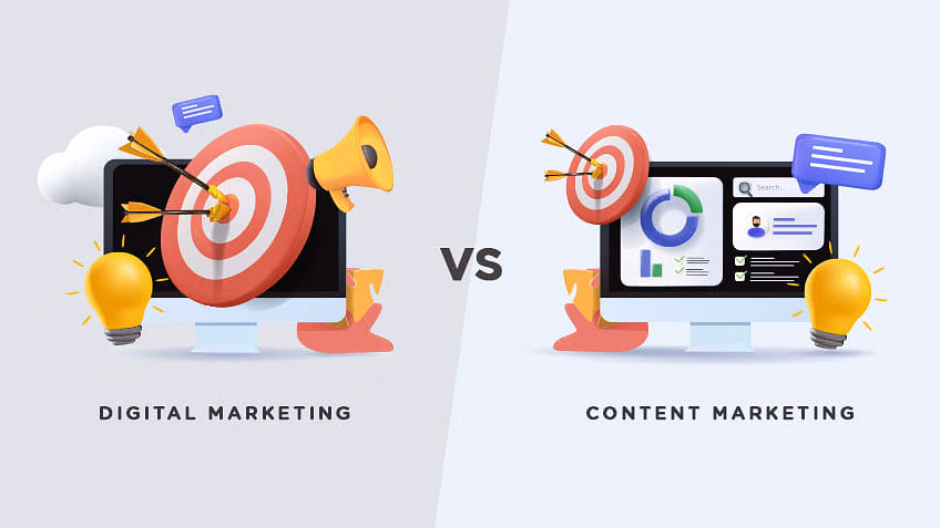 Content Marketing and Digital Marketing: Understanding the Difference and Synergy