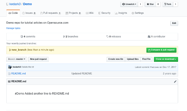 How to Create a Pull Request in GitHub: