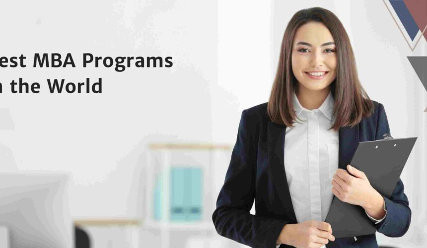 Best MBA Programs in the World