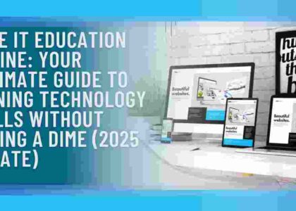 Free IT Education Online: Your Ultimate Guide to Gaining Technology Skills Without Paying a Dime (2025 Update)