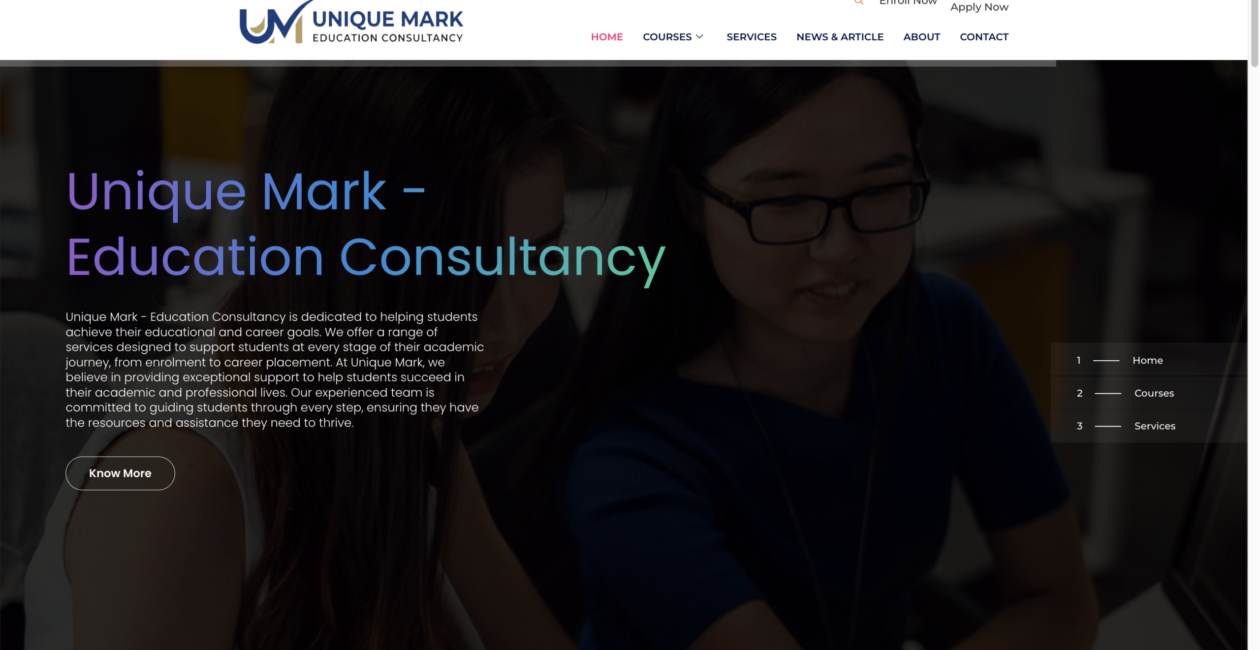 Unique Mark - Education Consultancy