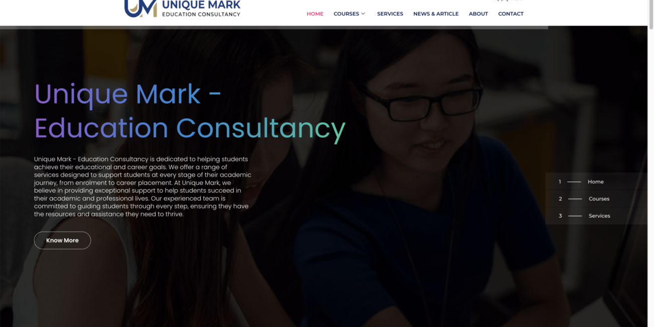 Unique Mark - Education Consultancy