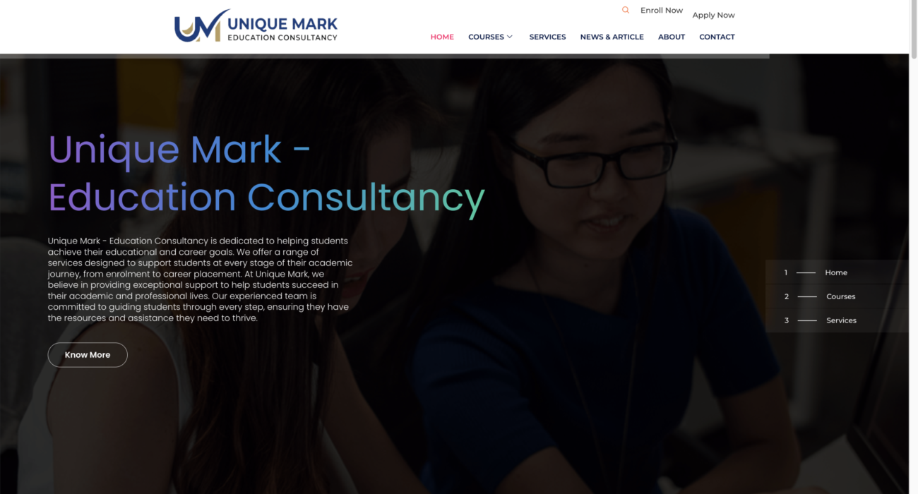 Unique Mark - Education Consultancy