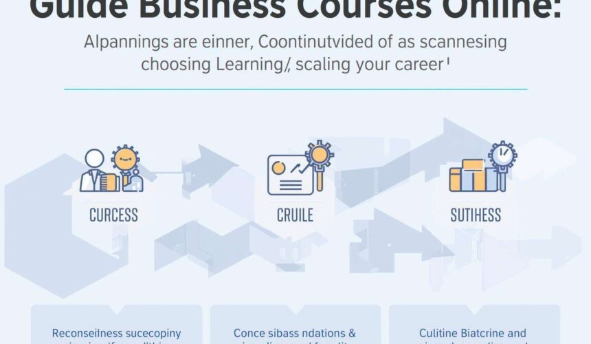 Guide Business Courses Online: A Complete Roadmap to Choosing, Learning, and Scaling Your Career